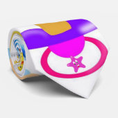 Männer Designer-Krawatte Binky-Schnuller Krawatte (Gerollt)