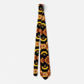 Männer Designer-Krawatte feuern Krawatte (Rückseite)