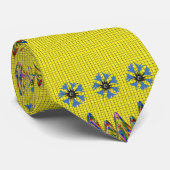 Männer Designer-Krawatte gelb Krawatte (Gerollt)