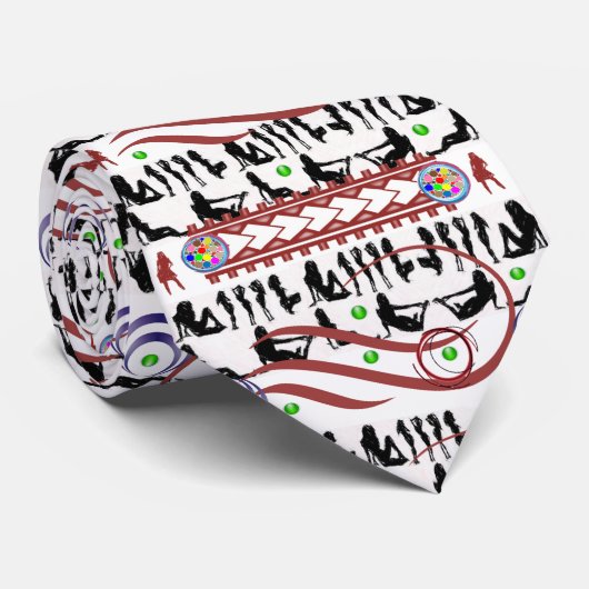 Männer-Designer-Krawatte Krawatte (Gerollt)