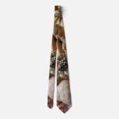 Männer-Designer-Krawatte Muscheln Krawatte (Rückseite)