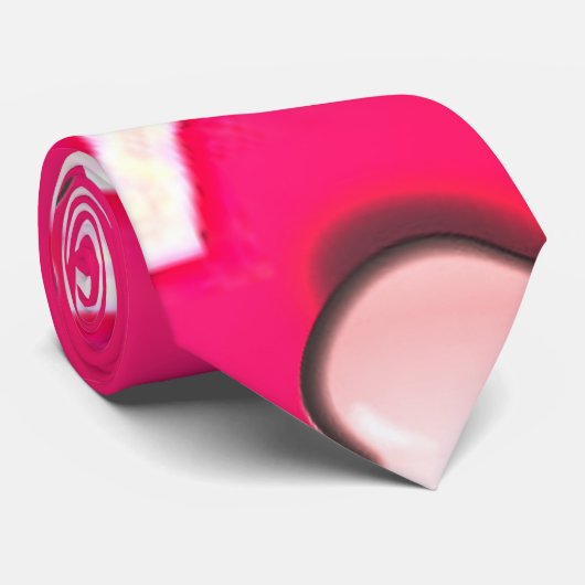 Männer Designer-Krawatte rosa Krawatte (Gerollt)