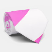 Männer Designer-Krawatte rosa Krawatte (Gerollt)