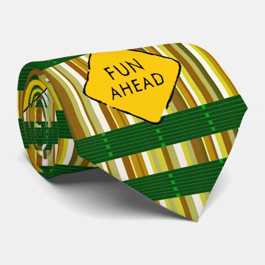 Männer Designer Krawatte Spaß (Gerollt)