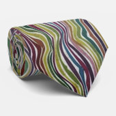 Männer-Designer-Krawatte Streifen Krawatte (Gerollt)