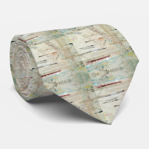 Männer Designer Krawatte Vintag weiß