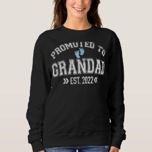 Männer, die 2022 zum ersten Mal nach Grandad beför Sweatshirt