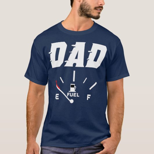 Männer, die auf leerem neuem Dad rennen T-Shirt (Vorderseite)