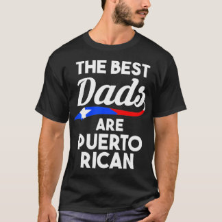 Männer Die besten Vater sind Puerto Rico Puerto Ri T-Shirt