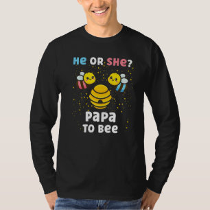 Männer, die das Geschlecht des Säuglings in Einkla T-Shirt