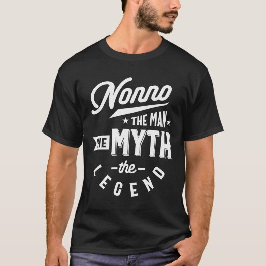 Männer, die den Mann nicht kennen, der Mythos Der  T-Shirt (Vorderseite)