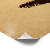 Männer, die die Gleichberechtigung der Frau respek Poster (Ecke)