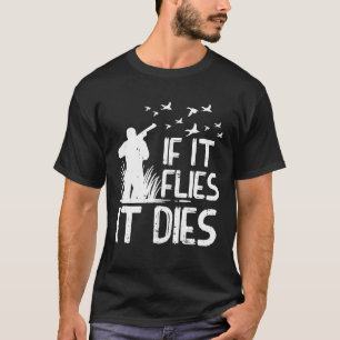 Männer, die fliegen, sterben Enten Gänse Quail Phe T-Shirt