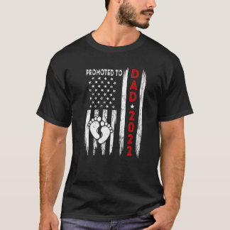 Männer, die für X0008 Vater 2022 der amerikanische T-Shirt