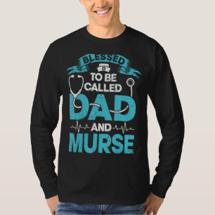 Männer, die gesegnet werden, als Vater bezeichnet  T-Shirt