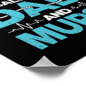 Männer, die gesegnet werden, Vater und Murse Nurse Poster (Ecke)