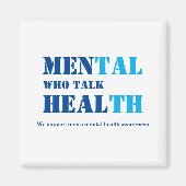 MÄNNER, DIE GESUNDHEIT SPRECHEN MAGNET (Vorne)