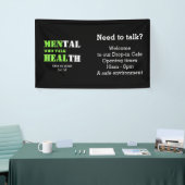 MÄNNER, DIE GESUNDHEITLICHE Mental Health Drop-In  Banner (Messeveranstaltung)