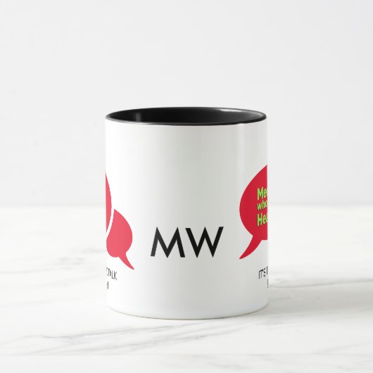 MÄNNER, DIE GESUNDHEITSMONOGRAMM FÜR DIE psychisch Tasse (Zentrum)