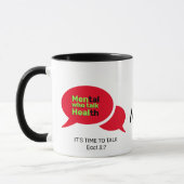 MÄNNER, DIE GESUNDHEITSMONOGRAMM FÜR DIE psychisch Tasse (Links)