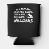 Männer, die gleich geschaffen wurden, dann werden dosenkühler (Vorderseite)