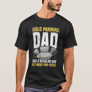Männer, die Gold Digging Puppe für einen Gold Pann T-Shirt