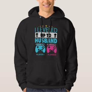 Männer, die ich bis zum Ehemann aufstieg, frisch V Hoodie
