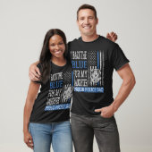 Männer, die ich das Blau für meine Tochter unterst T-Shirt (Unisex)