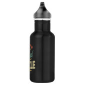 Männer, die ich ein gesegnetes Onkel-Geschenk bin Edelstahlflasche (Rechts)