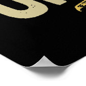 Männer, die ich ein gesegnetes Onkel-Geschenk bin Poster (Ecke)