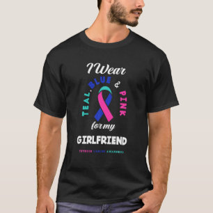 Männer, die ich für meine Freundin Thyro Aquamarin T-Shirt
