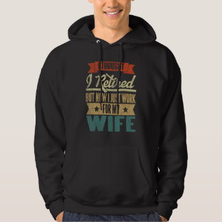 Männer, die ich für müde hielt, aber jetzt arbeite hoodie