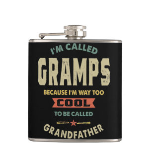 Männer, die ich Gramps Cool Opa-Geschenk nenne Flachmann