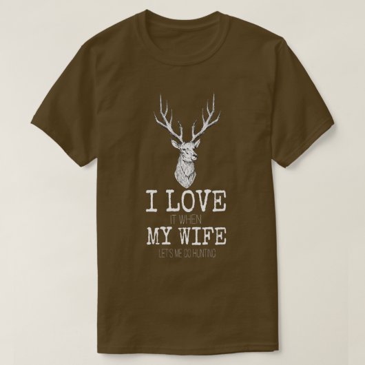 Männer, die ich Liebe, wenn meine Ehefrau lasse, g T-Shirt (Design vorne)