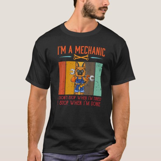 Männer, die ich mechanisch anhalten, wenn ich fert T-Shirt (Vorderseite)