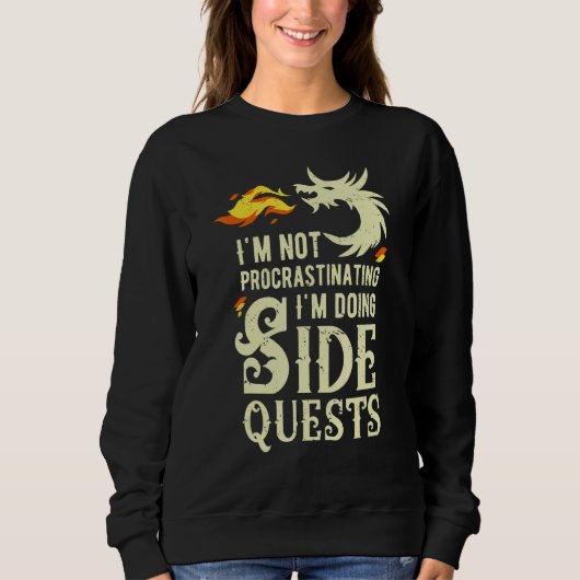 Männer, die ich nicht aufschieben will, machen ich sweatshirt (Vorderseite)
