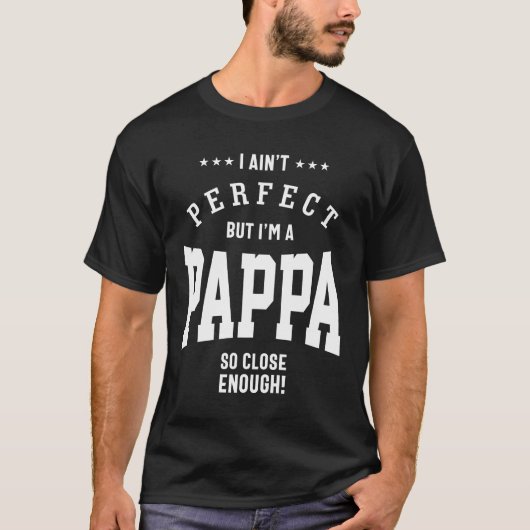 Männer, die ich nicht perfekt bin, aber ich bin ei T-Shirt (Vorderseite)
