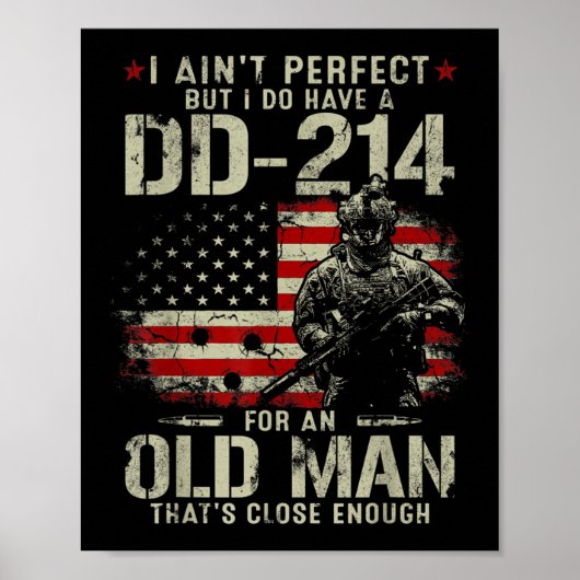 Männer, die ich nicht perfekt kann, ich habe einen poster (Vorne)