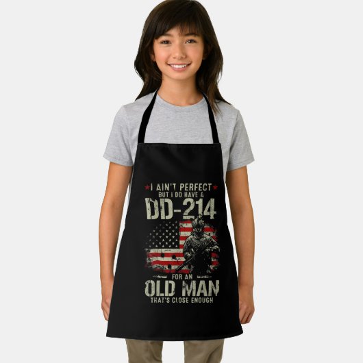 Männer, die ich nicht perfekt kann, ich habe einen schürze (Insitu)