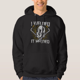 Männer, die ich schweißte, stiften Helm Acetylen T Hoodie