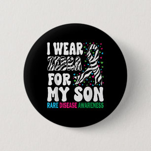 Männer, die ich trage Zebra für meine Sohn, selten Button