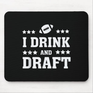 Männer, die ich trinke, und den Entwurf Fantasyfuß Mousepad