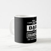 Männer, die ich zwei Titeln Vater und Großvater Ge Kaffeetasse (Vorderseite Links)