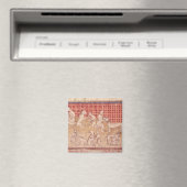 Männer, die Jagdhunde gekümmert haben Magnet (In Situ (Geschirrspüler))