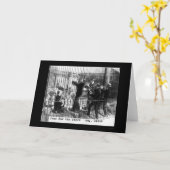 Männer, die Jazz-Musik durch einen Eisbären 1924 Karte (Gelbe Blume)