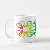 Männer die Liebe zu den Liebe-Männern Kaffeetasse (Links)