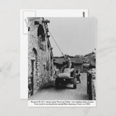 Männer, die LKW-Getreide verladen, Insel Newport R Postkarte (Vorne/Hinten)