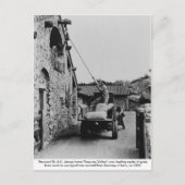 Männer, die LKW-Getreide verladen, Insel Newport R Postkarte (Vorderseite)