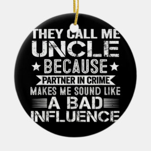 Männer, die mich Onkel nennen, weil Partner in de Keramik Ornament