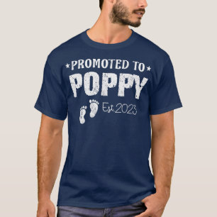Männer, die nach der Schwangerschaft 2023 Mohn erh T-Shirt